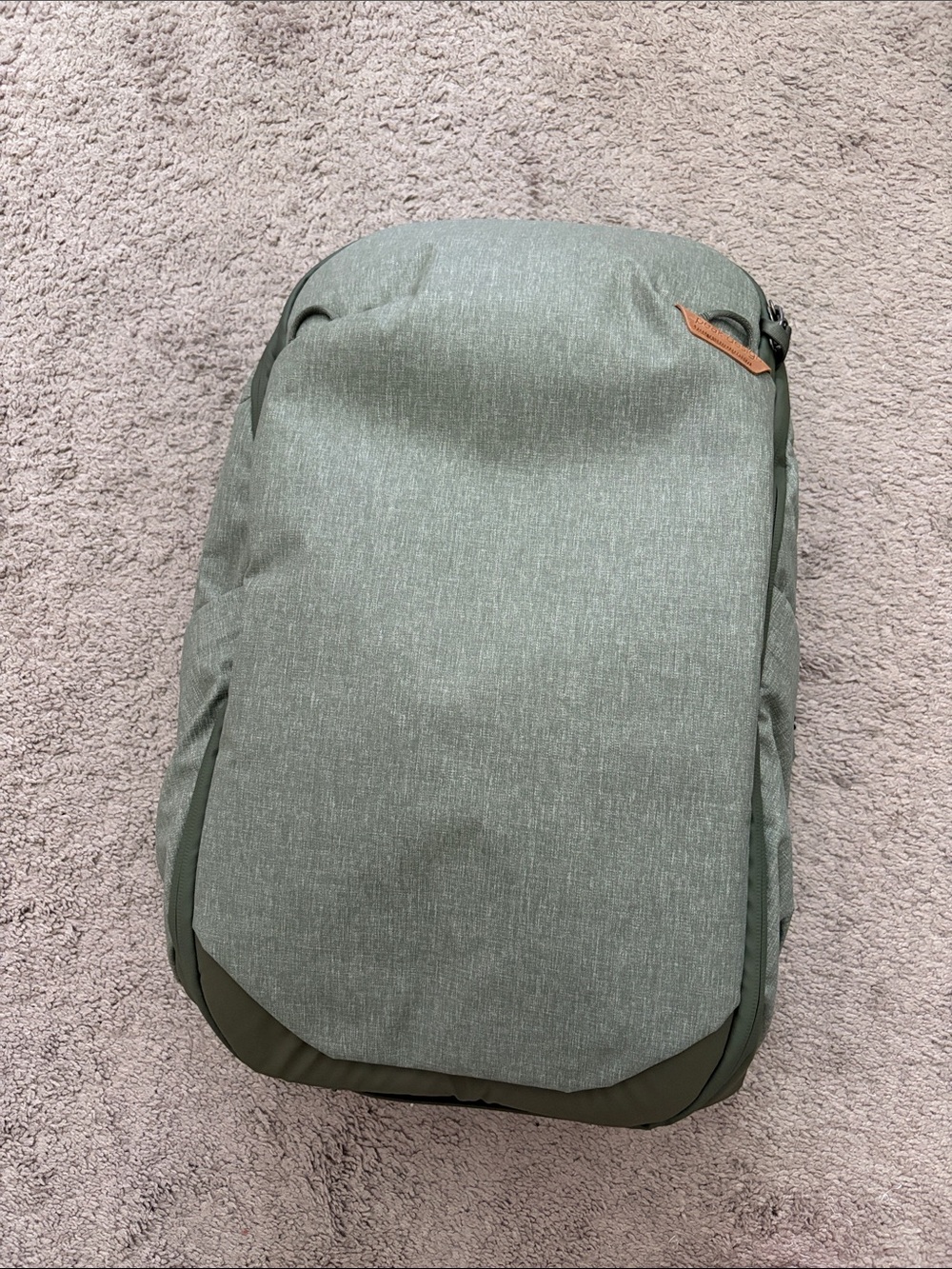 Men's Olive Green Everyday Travel Backpack